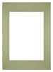 Passe-Partout Photo Frame Size 59,4x84 cm A1 - Photo Size 42x59,4 cm - Mint green