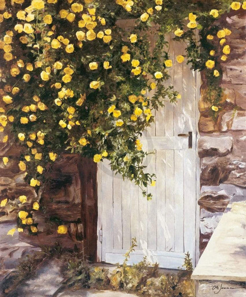 Christian Sommer Sommergarten Art Print 98x118cm | Yourdecoration.co.uk