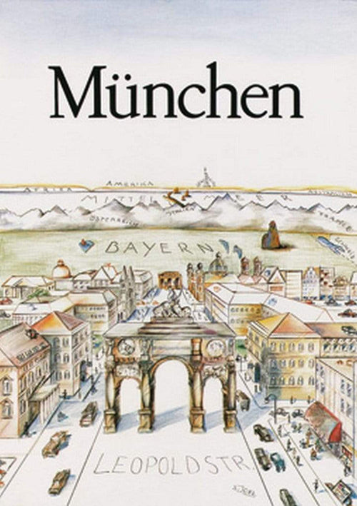 Sylvia Joel München Art Print 42x59cm | Yourdecoration.co.uk