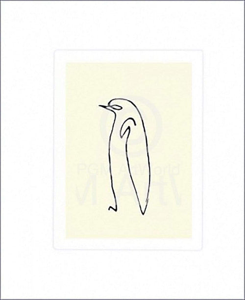 Pablo Picasso Le pingouin Art Print 50x60cm | Yourdecoration.co.uk