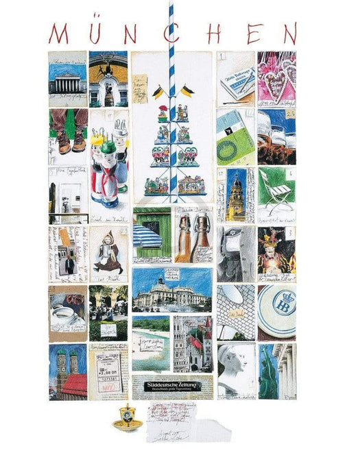 Sabine Gerke München Art Print 60x80cm | Yourdecoration.co.uk