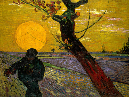 Vincent Van Gogh Le Sémeur Art Print 80x60cm | Yourdecoration.co.uk
