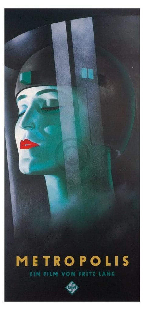 Werner Graul Metropolis Art Print 88x190cm | Yourdecoration.co.uk