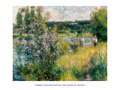 Art Print Auguste Renoir The Seine at Chatou 80x60cm REN 91 | Yourdecoration.co.uk