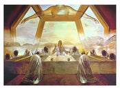 Art Print Salvador Dali La Cene 80x60cm SD 877 | Yourdecoration.co.uk