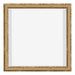Lyon MDF Canvas Floater Frame 1 1 Gold Antique Back | Yourdecoration.co.uk