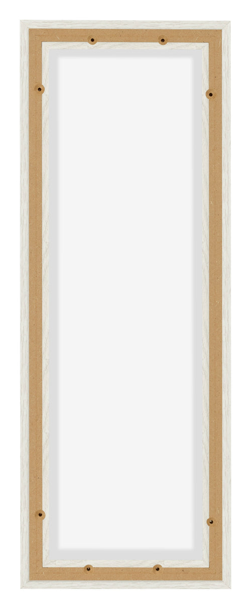 Lyon MDF Canvas Floater Frame 1 3 White Wash Back | Yourdecoration.co.uk