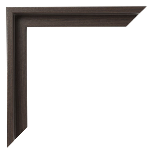 Lyon MDF Canvas Floater Frame Oak Dark Corner | Yourdecoration.co.uk