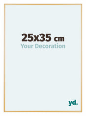 Austin Aluminium Photo Frame 25x35cm Gold Vintage Front Size | Yourdecoration.co.uk