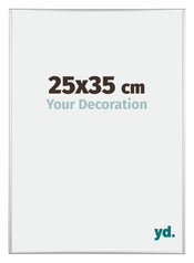 Austin Aluminium Photo Frame 25x35cm Silver High Gloss Front Size | Yourdecoration.co.uk