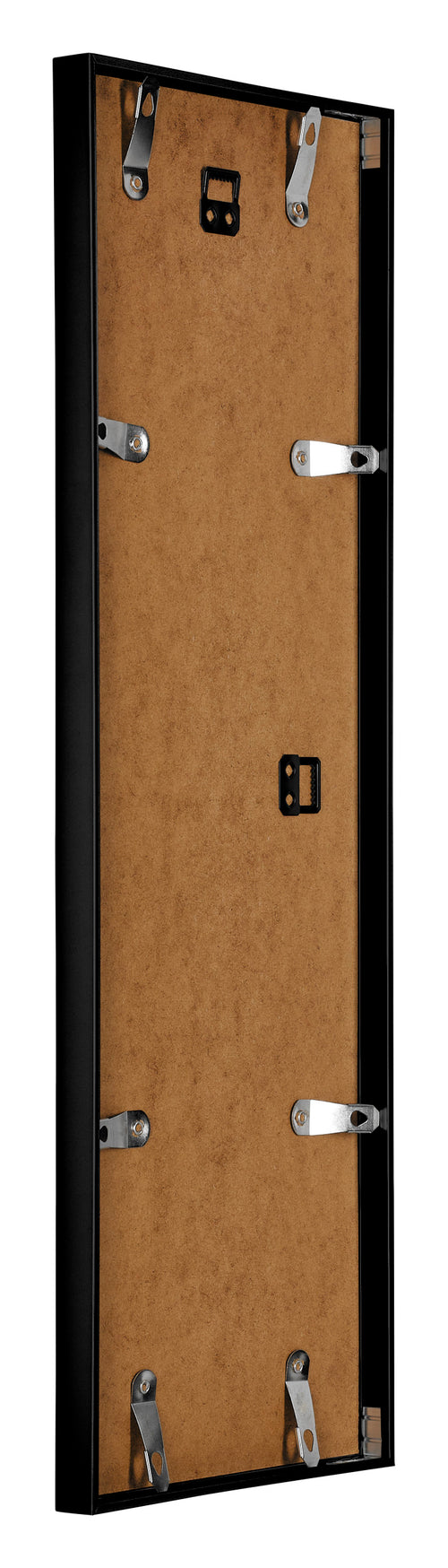 Austin Aluminium Photo Frame 25x75cm Black High Gloss Back Oblique | Yourdecoration.co.uk