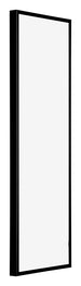 Austin Aluminium Photo Frame 25x75cm Black High Gloss Front Oblique | Yourdecoration.co.uk