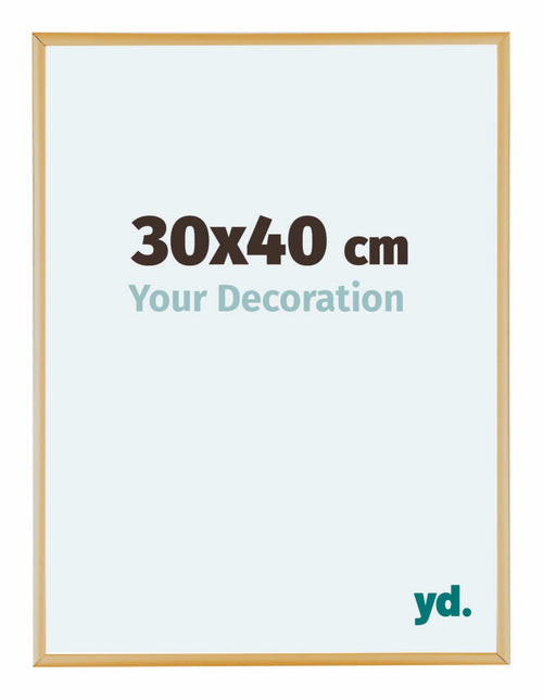 Austin Aluminium Photo Frame 30x40cm Gold Vintage Front Size | Yourdecoration.co.uk