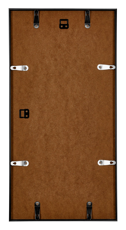 Austin Aluminium Photo Frame 30x60cm Black High Gloss Back | Yourdecoration.co.uk