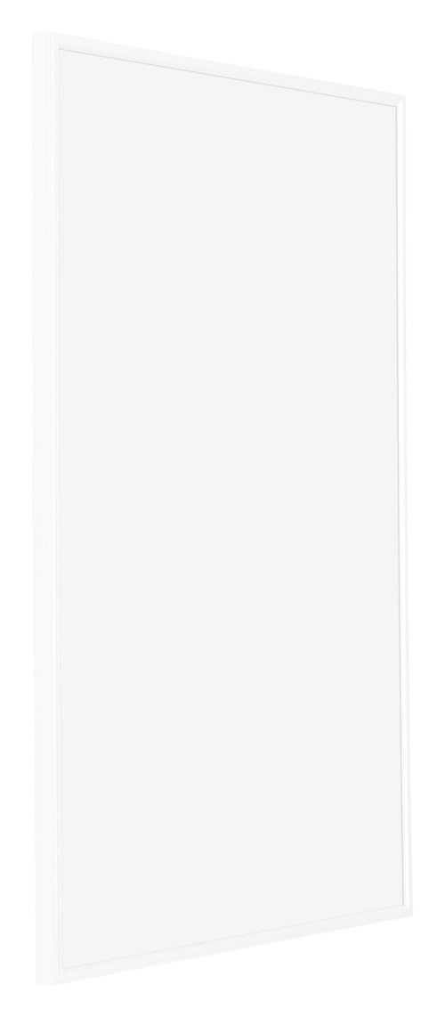 Evry Plastic Photo Frame 60x90cm White High Gloss Front Oblique | Yourdecoration.co.uk