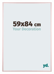 Kent Aluminium Photo Frame 59x84cm Copper Front Size | Yourdecoration.co.uk