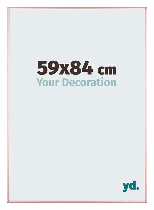 Kent Aluminium Photo Frame 59x84cm Copper Front Size | Yourdecoration.co.uk