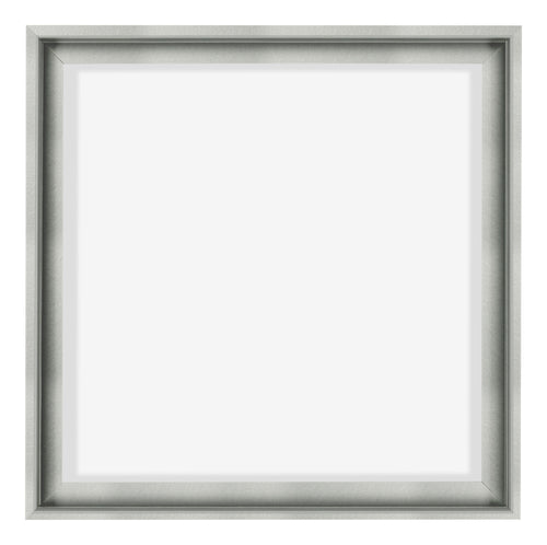 Lyon MDF Canvas Floater Frame 1 1 Silver Matte Front | Yourdecoration.co.uk