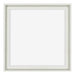 Lyon MDF Canvas Floater Frame 1 1 White Matte Front | Yourdecoration.co.uk