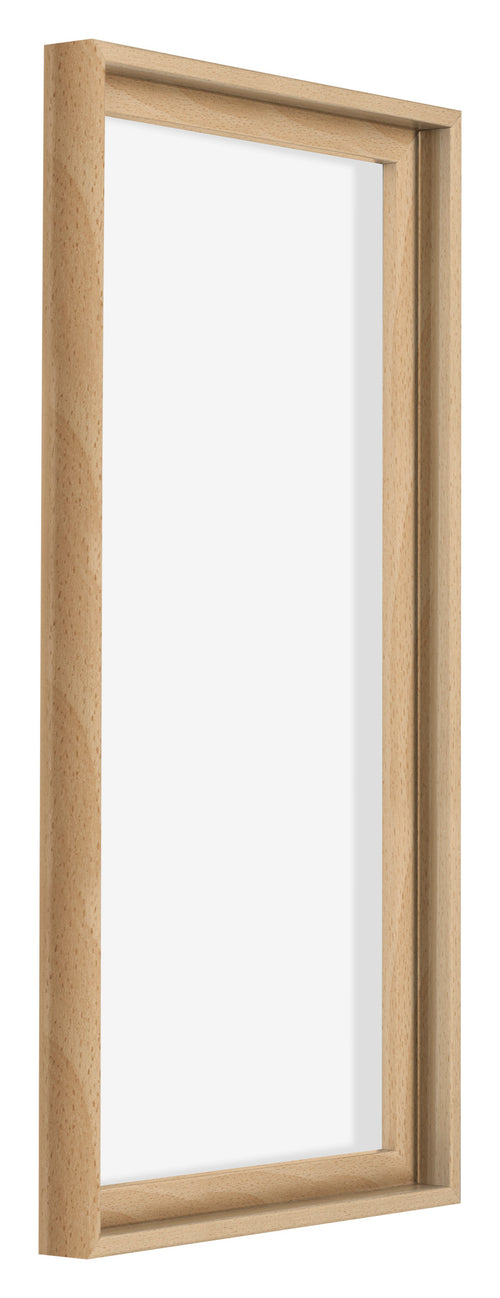 Lyon MDF Canvas Floater Frame 1 2 Beech Front Oblique | Yourdecoration.co.uk