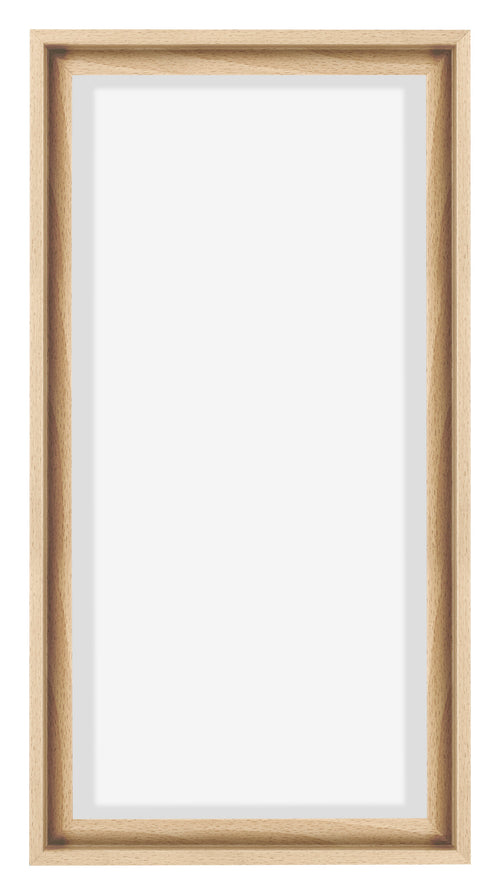 Lyon MDF Canvas Floater Frame 1 2 Beech Front | Yourdecoration.co.uk