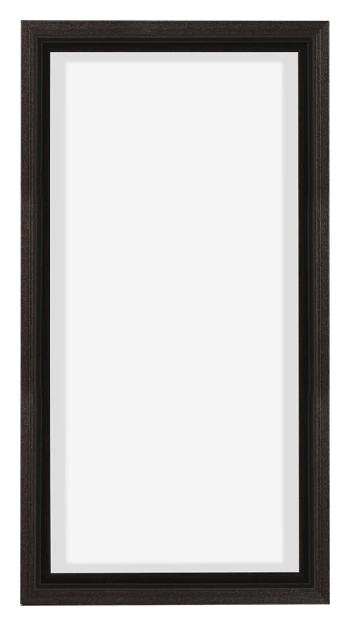 Lyon MDF Canvas Floater Frame 1 2 Oak Dark Front | Yourdecoration.co.uk