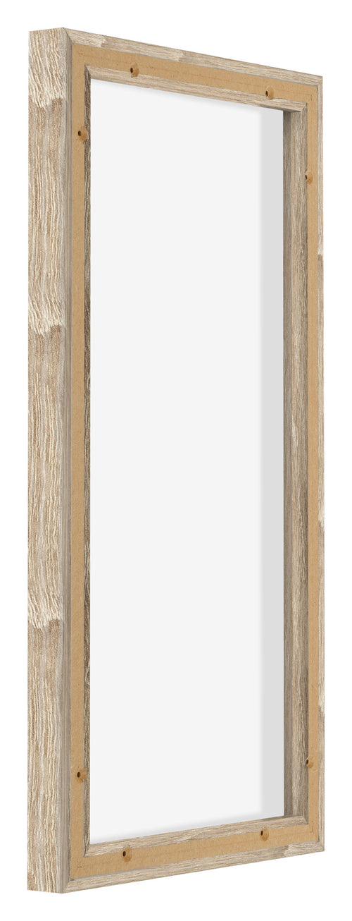 Lyon MDF Canvas Floater Frame 1 2 Sonoma Oak Back Oblique | Yourdecoration.co.uk