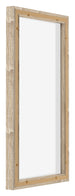 Lyon MDF Canvas Floater Frame 1 2 Sonoma Oak Back Oblique | Yourdecoration.co.uk
