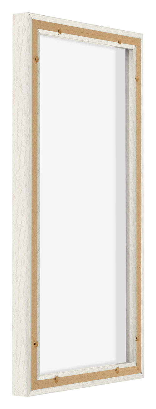 Lyon MDF Canvas Floater Frame 1 2 White Wash Back Oblique | Yourdecoration.co.uk