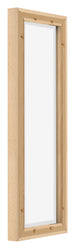 Lyon MDF Canvas Floater Frame 1 3 Beech Back Oblique | Yourdecoration.co.uk