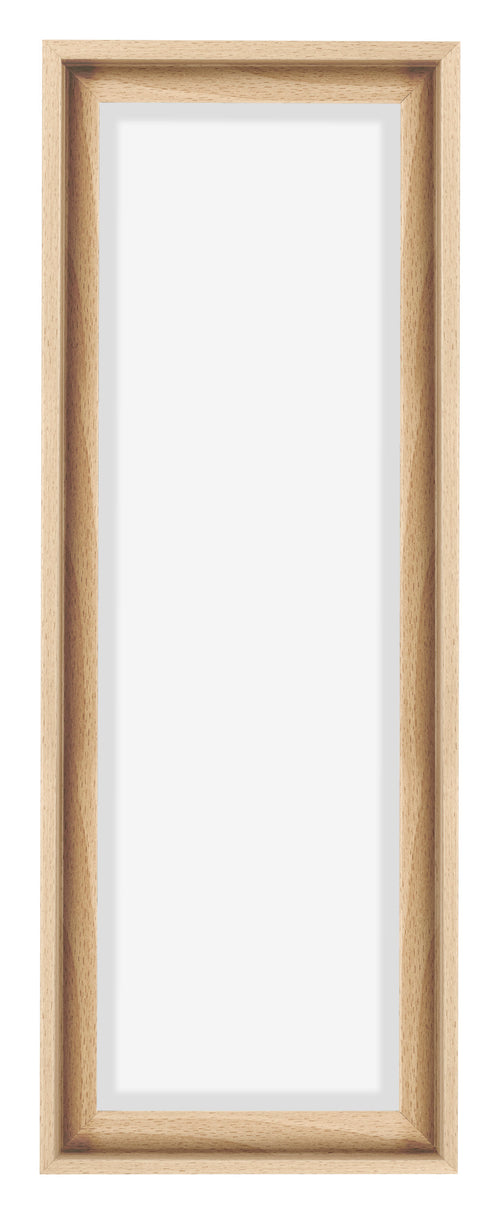 Lyon MDF Canvas Floater Frame 1 3 Beech Front | Yourdecoration.co.uk