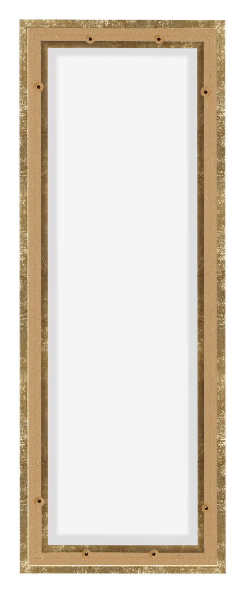 Lyon MDF Canvas Floater Frame 1 3 Gold Antique Back | Yourdecoration.co.uk
