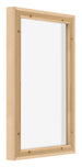 Lyon MDF Canvas Floater Frame 2 3 Beech Back Oblique | Yourdecoration.co.uk