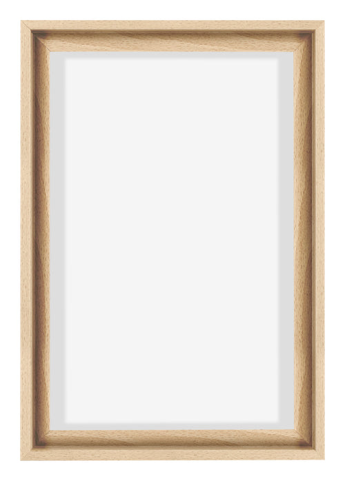 Lyon MDF Canvas Floater Frame 2 3 Beech Front | Yourdecoration.co.uk