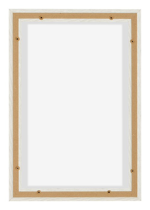Lyon MDF Canvas Floater Frame 2 3 White Wash Back | Yourdecoration.co.uk