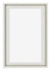 Lyon MDF Canvas Floater Frame 2 3 White Wash Front | Yourdecoration.co.uk