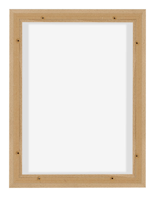 Lyon MDF Canvas Floater Frame 3 4 Beech Back | Yourdecoration.co.uk