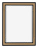 Lyon MDF Canvas Floater Frame 3 4 Black Matte Back | Yourdecoration.co.uk