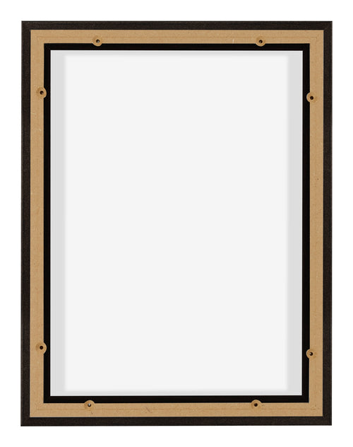 Lyon MDF Canvas Floater Frame 3 4 Oak Dark Back | Yourdecoration.co.uk