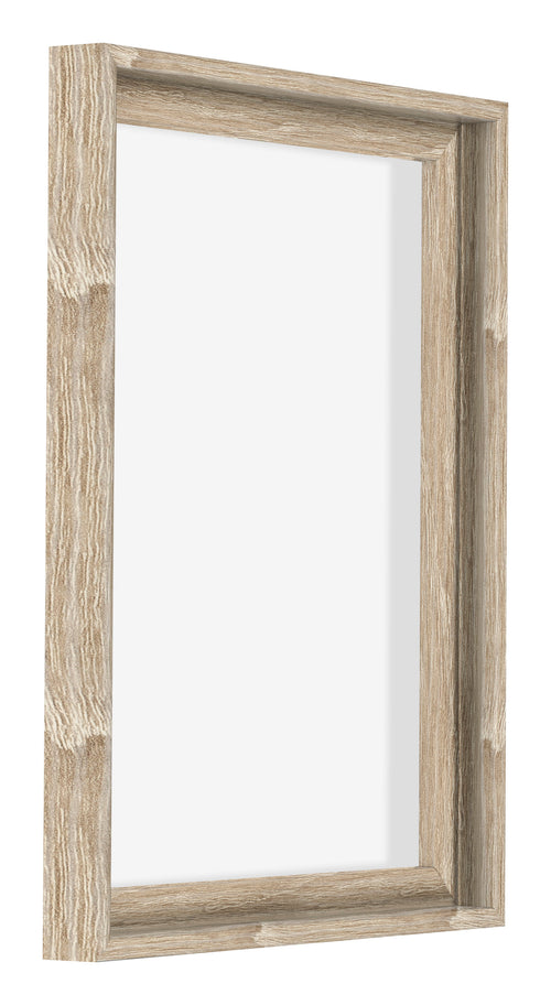 Lyon MDF Canvas Floater Frame 3 4 Sonoma Oak Front Oblique | Yourdecoration.co.uk