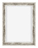 Lyon MDF Canvas Floater Frame 3 4 White Vintage Front | Yourdecoration.co.uk