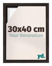 Lyon MDF Canvas Floater Frame 30x40cm Oak Dark Front Size | Yourdecoration.co.uk