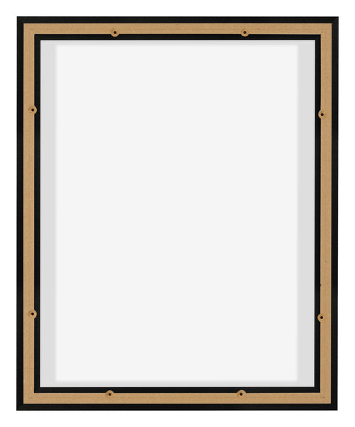 Lyon MDF Canvas Floater Frame 4 5 Black Matte Back | Yourdecoration.co.uk