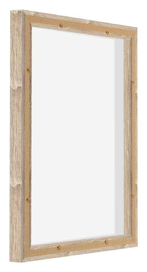 Lyon MDF Canvas Floater Frame 4 5 Sonoma Oak Back Oblique | Yourdecoration.co.uk