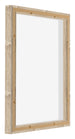 Lyon MDF Canvas Floater Frame 4 5 Sonoma Oak Back Oblique | Yourdecoration.co.uk