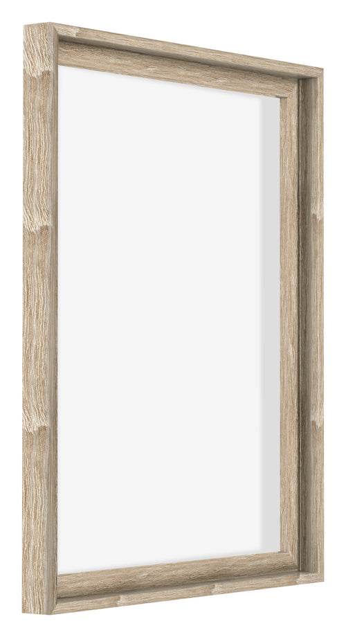 Lyon MDF Canvas Floater Frame 4 5 Sonoma Oak Front Oblique | Yourdecoration.co.uk