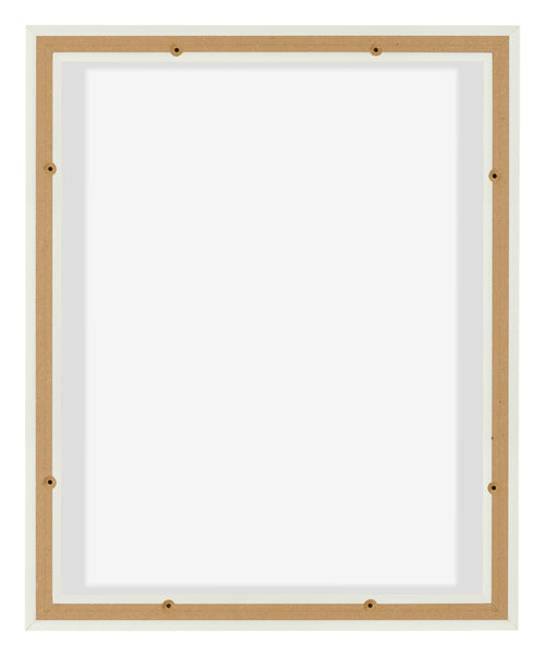 Lyon MDF Canvas Floater Frame 4 5 White Matte Back | Yourdecoration.co.uk