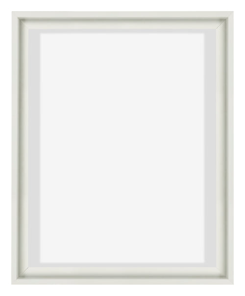 Lyon MDF Canvas Floater Frame 4 5 White Matte Front | Yourdecoration.co.uk