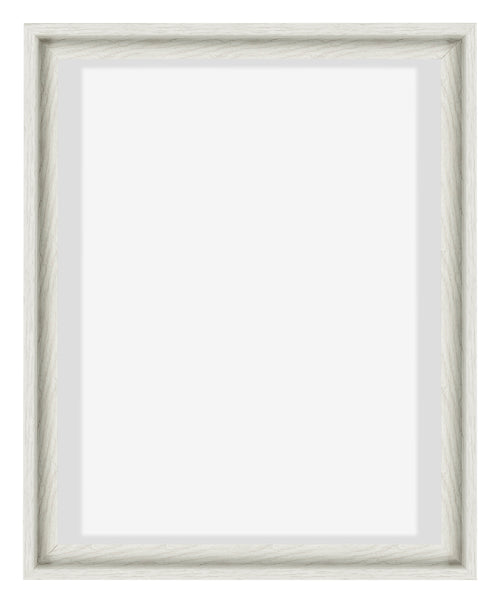 Lyon MDF Canvas Floater Frame 4 5 White Wash Front | Yourdecoration.co.uk