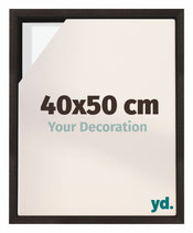 Lyon MDF Canvas Floater Frame 40x50cm Oak Dark Front Size | Yourdecoration.co.uk